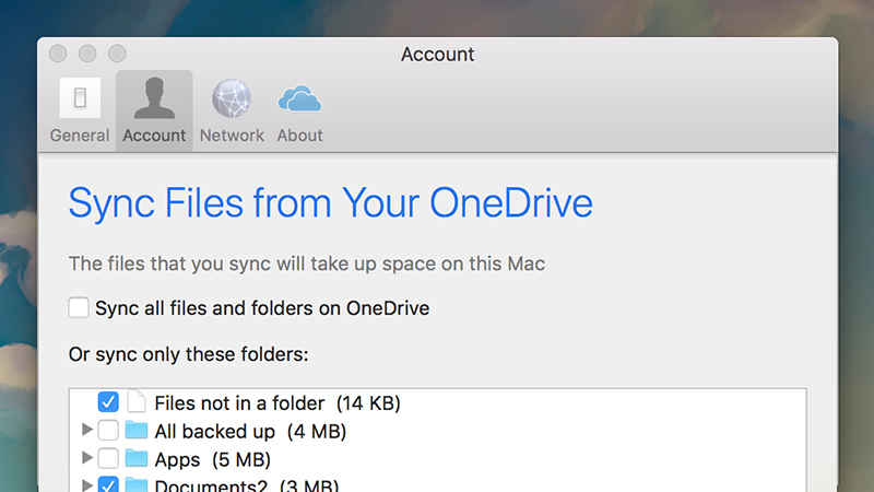 OneDrive is integrated into Windows and has a macOS client available. Image: Screenshot